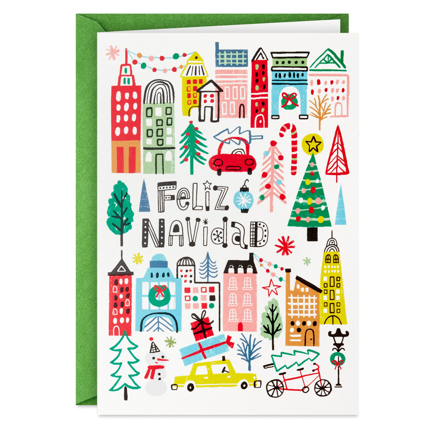 Festive Cityscape Boxed Christmas Cards, Pack of 16 for only USD 12.49 | Hallmark