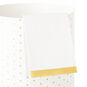 Build-a-Bouquet Gold Polka Dots Pop-Up Paper Vase With Mini Card, Gold Polka Dots, large image number 3