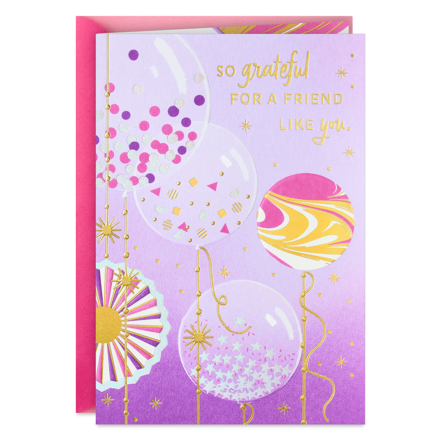 Grateful for a Friend Like You Birthday Card