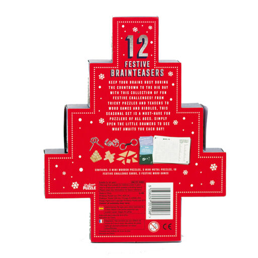 Professor Puzzle Festive Calendar of 12 Brainteasers, 