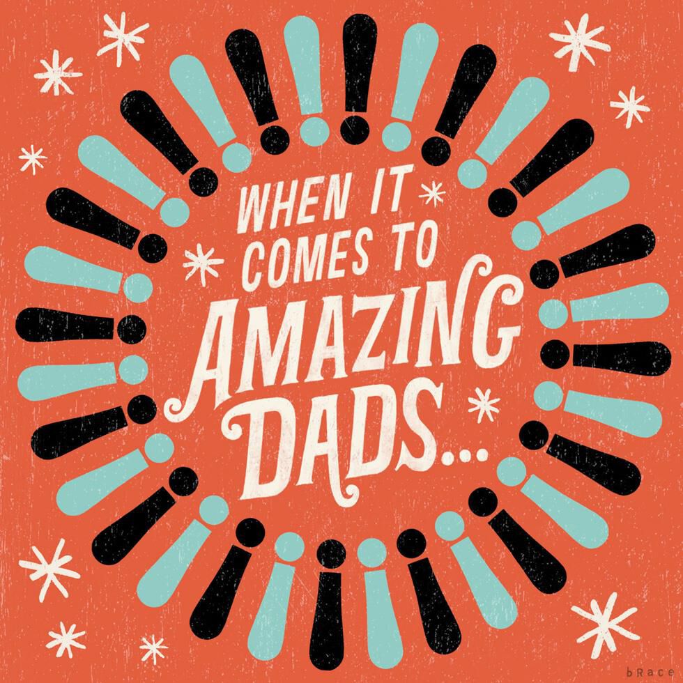 One Amazing Dad Musical Father's Day Card