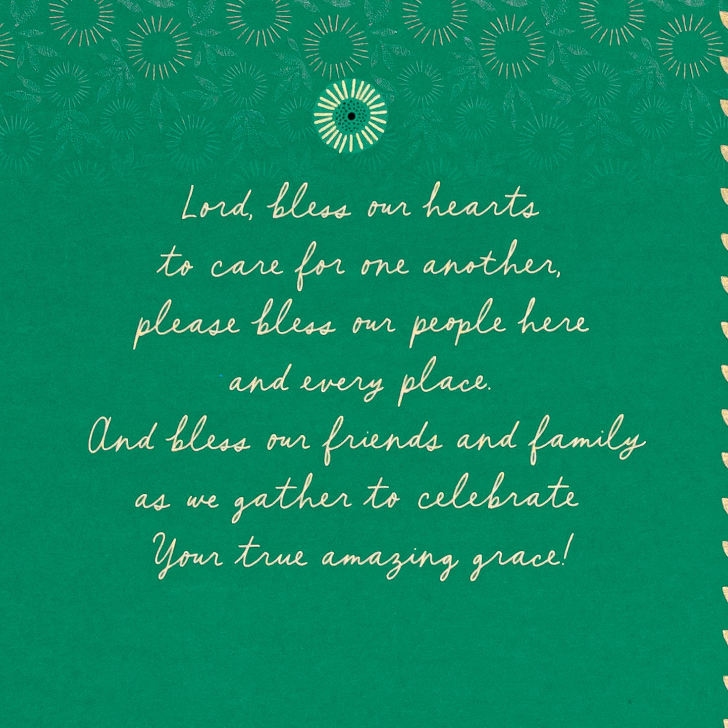 Angel Prayer Religious Christmas Card Sentiment image number 3