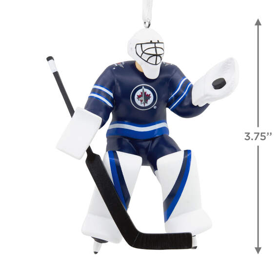 NHL Winnipeg Jets™ Goalie Hallmark Ornament, , large image number 3