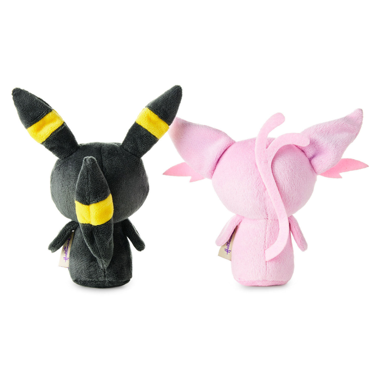 Pok&eacute;mon Espeon and Umbreon Plush itty bittys Set back image number 2