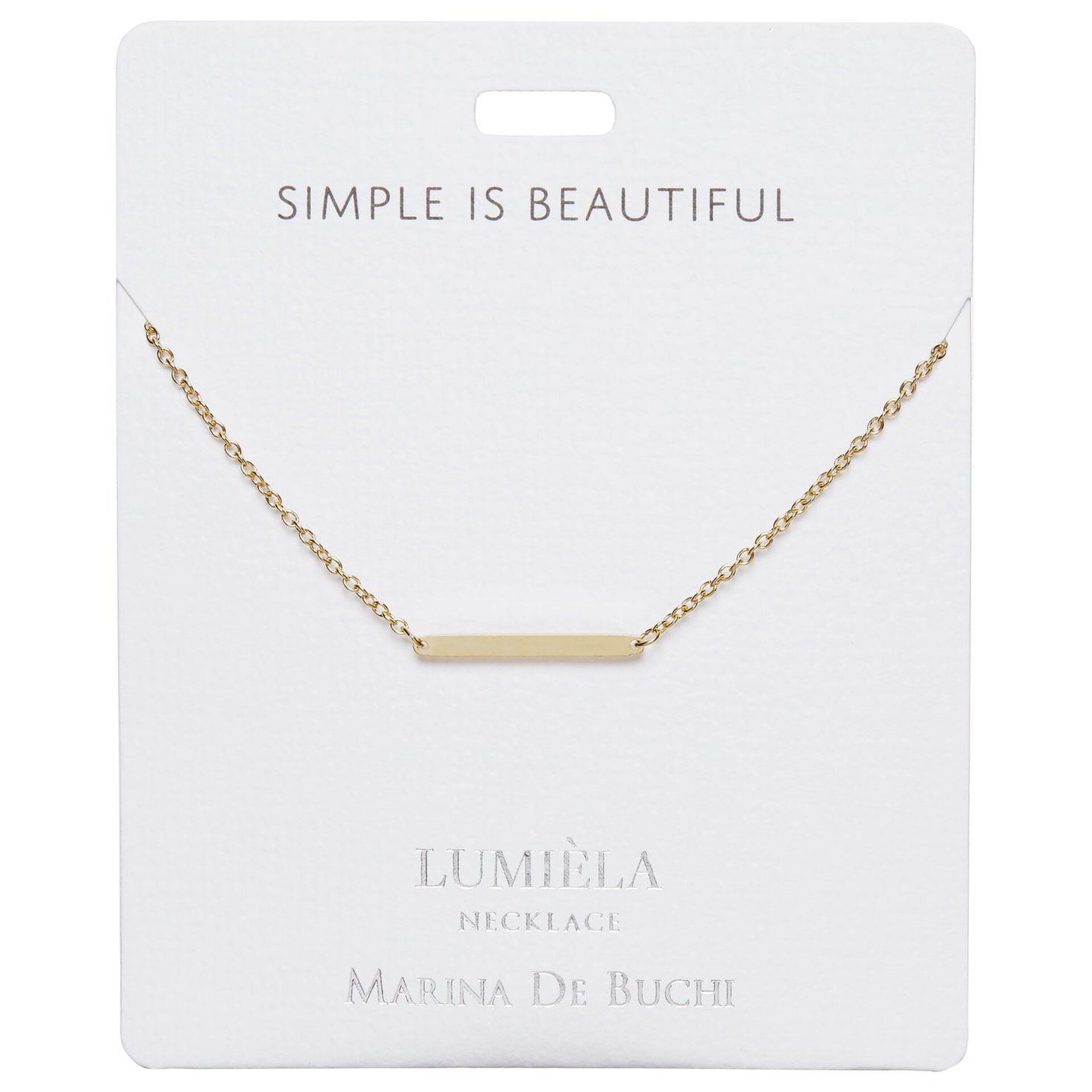 Simple Is Beautiful Bar Charm Necklace 20 Jewelry Hallmark