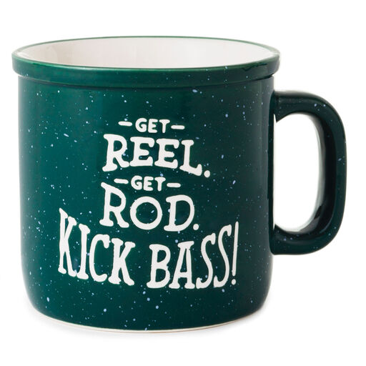 Kick Bass Ceramic Mug, 15 oz., 