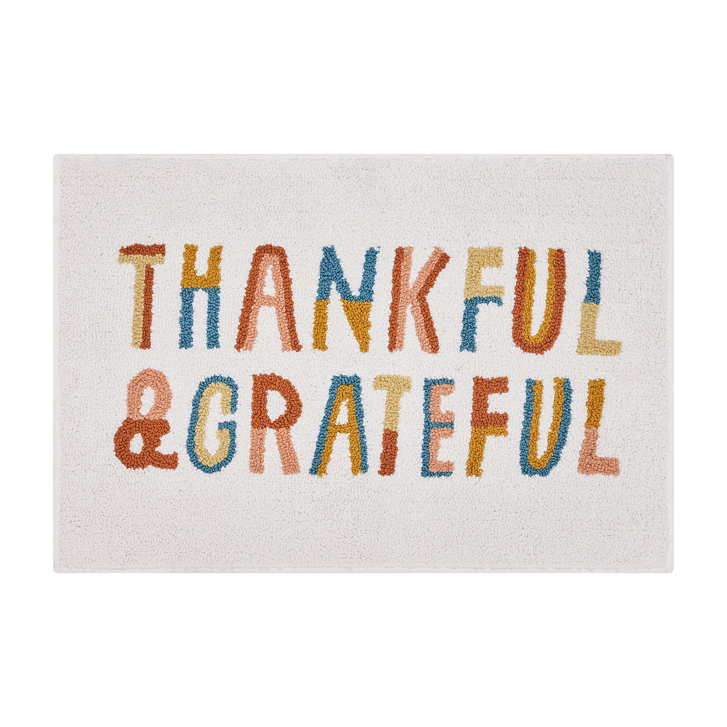 Hallmark Thankful & Grateful Bath Rug 20x30