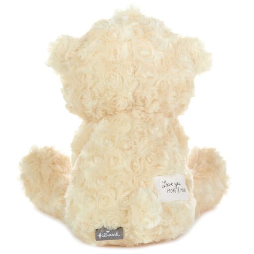 Love You More & More Bear Stuffed Animal, 14", 