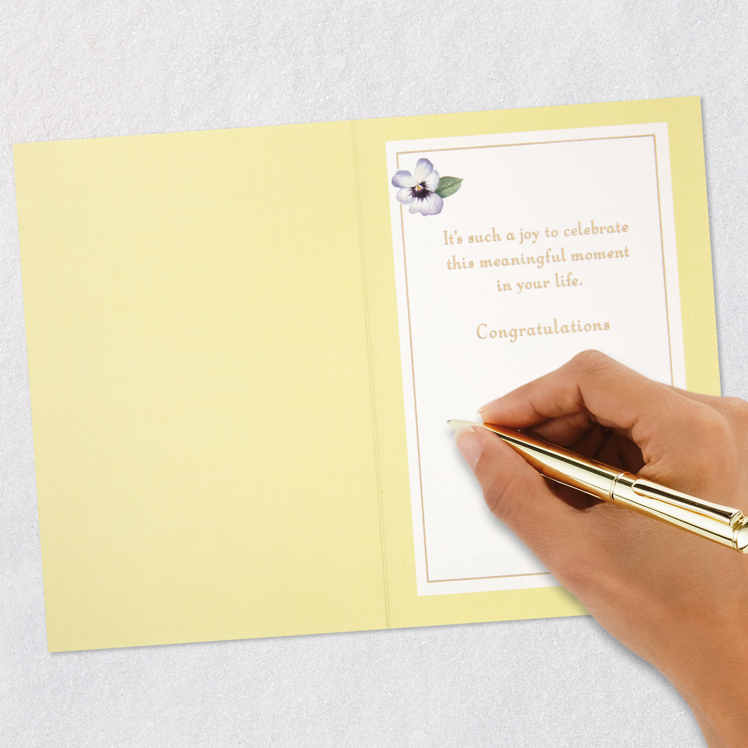 Spring Flowers Marjolein Bastin Congratulations Card  image number 6