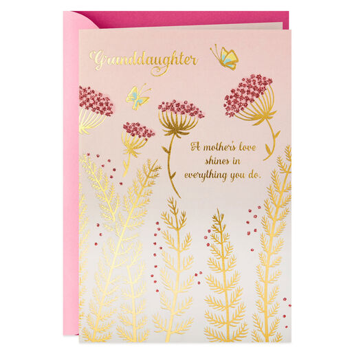 Love and Appreciation Mother's Day Card for Granddaughter, 