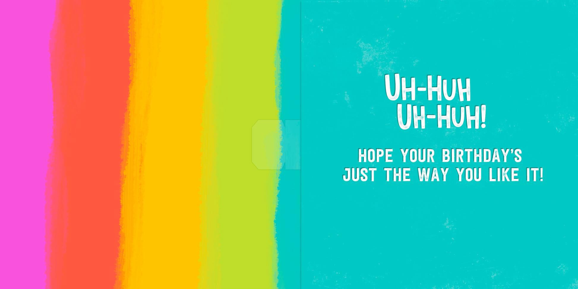 Just the Way You Like It Musical Birthday Card