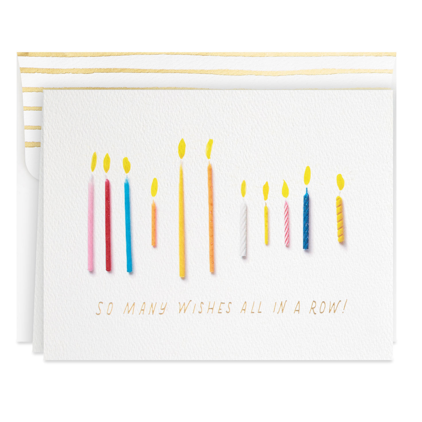 Candles So Many Wishes Birthday Card Greeting Cards Hallmark