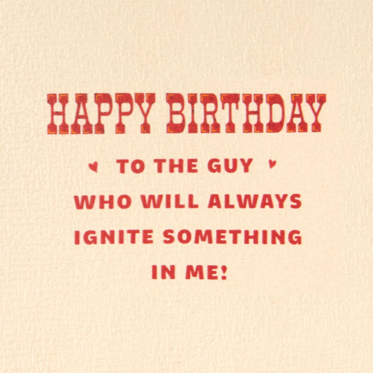 We Still Got Fire Romantic Birthday Card for Him, , large image number 2