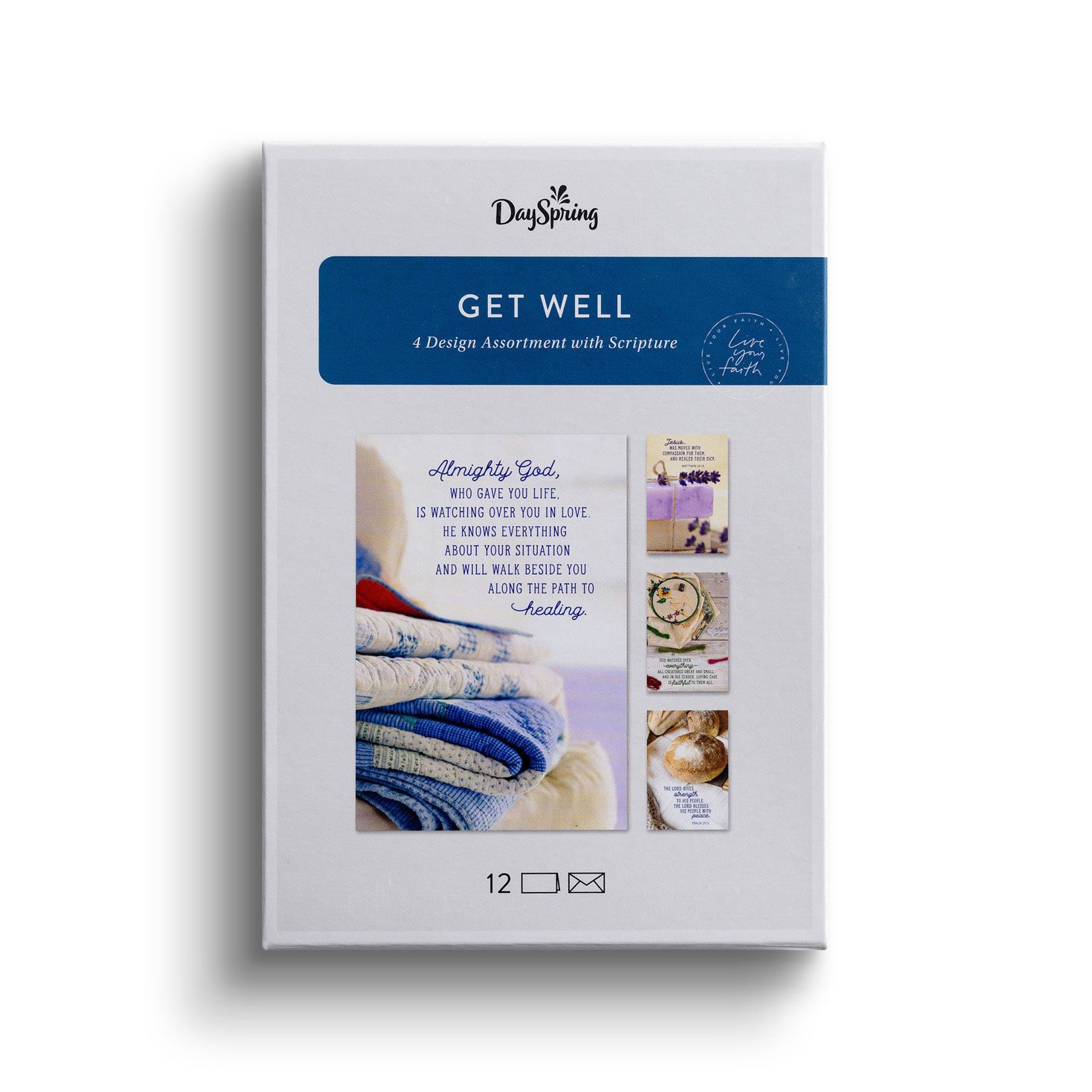 Craft-Inspired DaySpring Get Well Cards Assortment package front image number 2