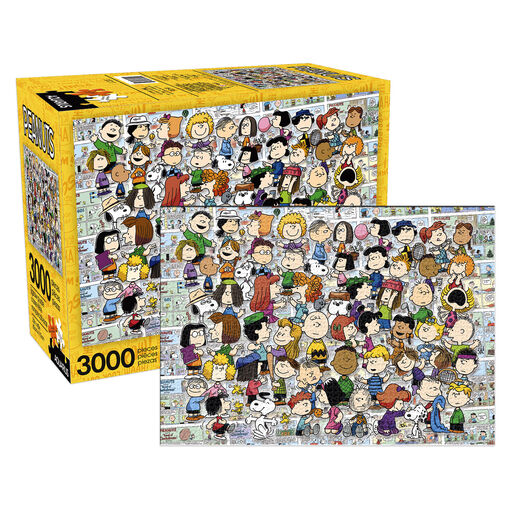 Peanuts Gang 3,000-Piece Puzzle, 