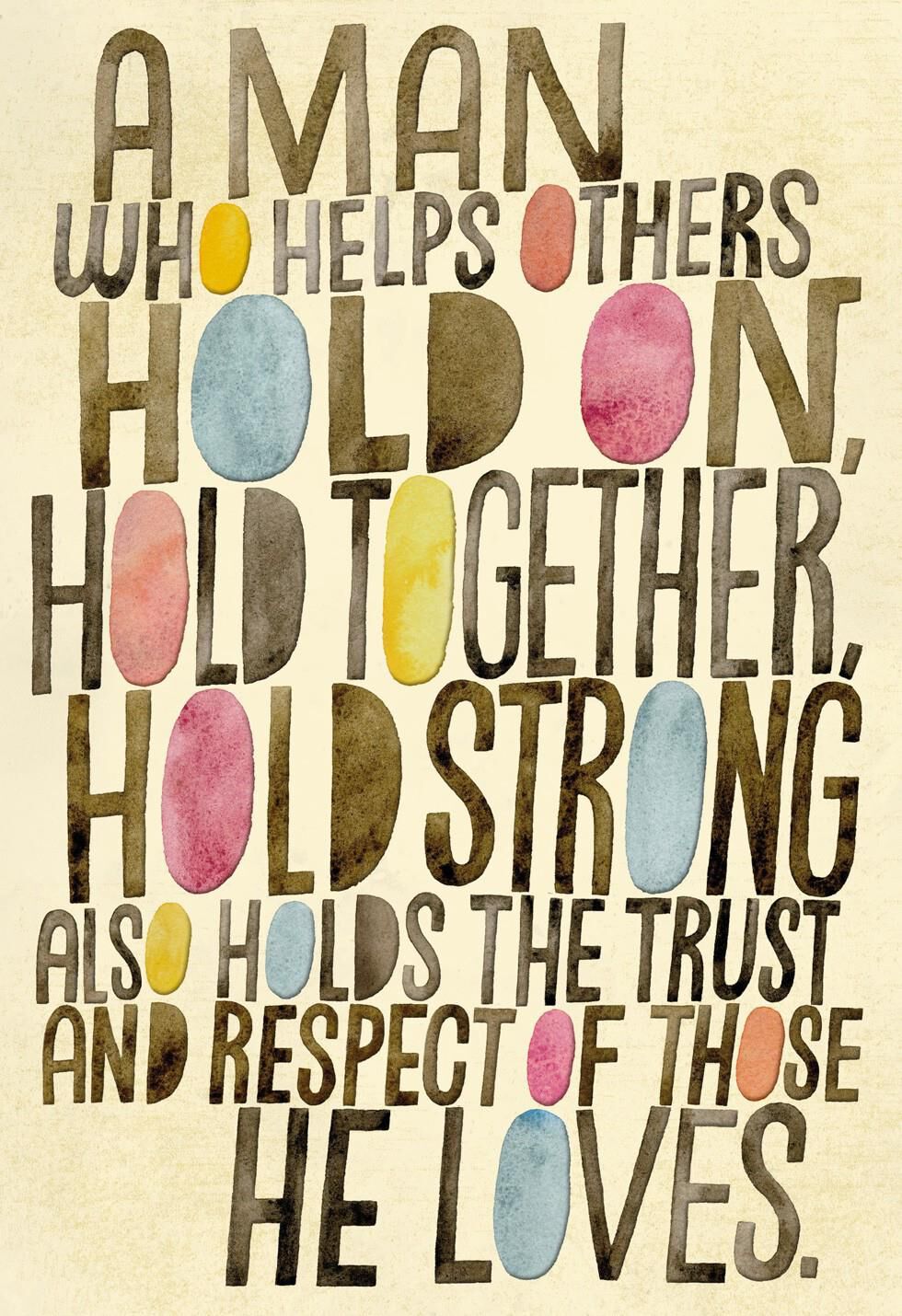 You Hold Us Together Father's Day Card from Wife