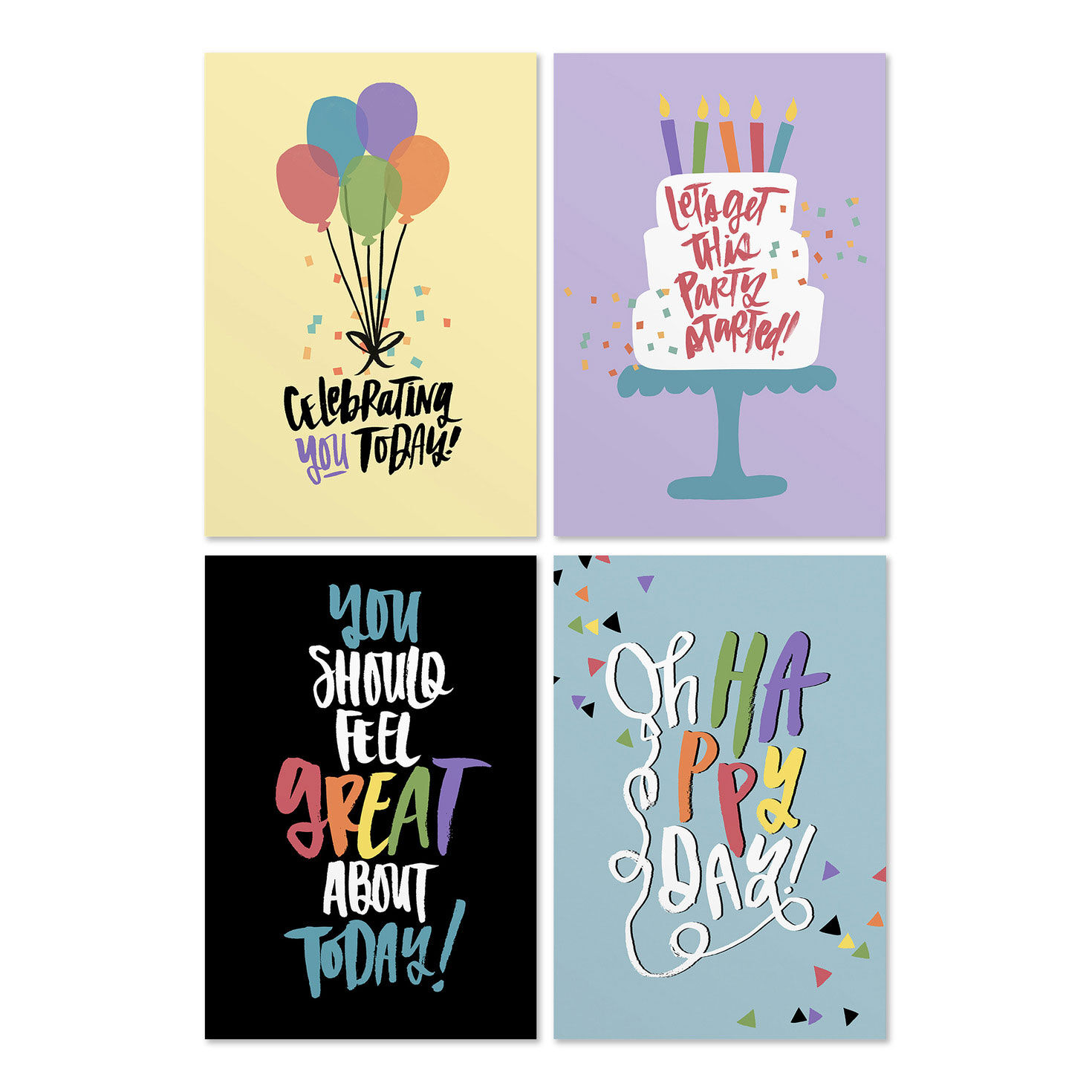 Celebrating You Today Assorted Religious Birthday Cards, Box of 12