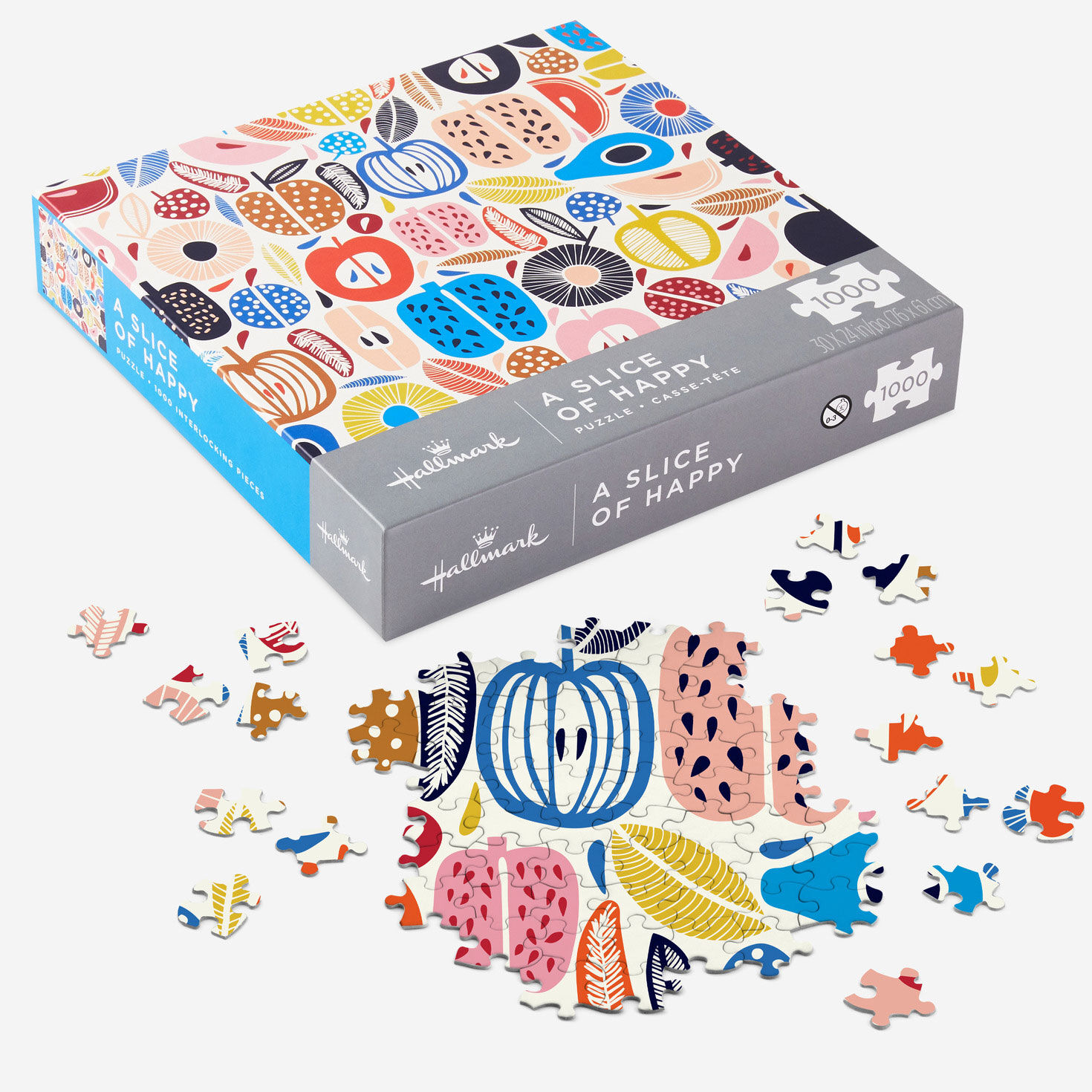 A Slice of Happy 1,000-Piece Jigsaw Puzzle, , large image number 2