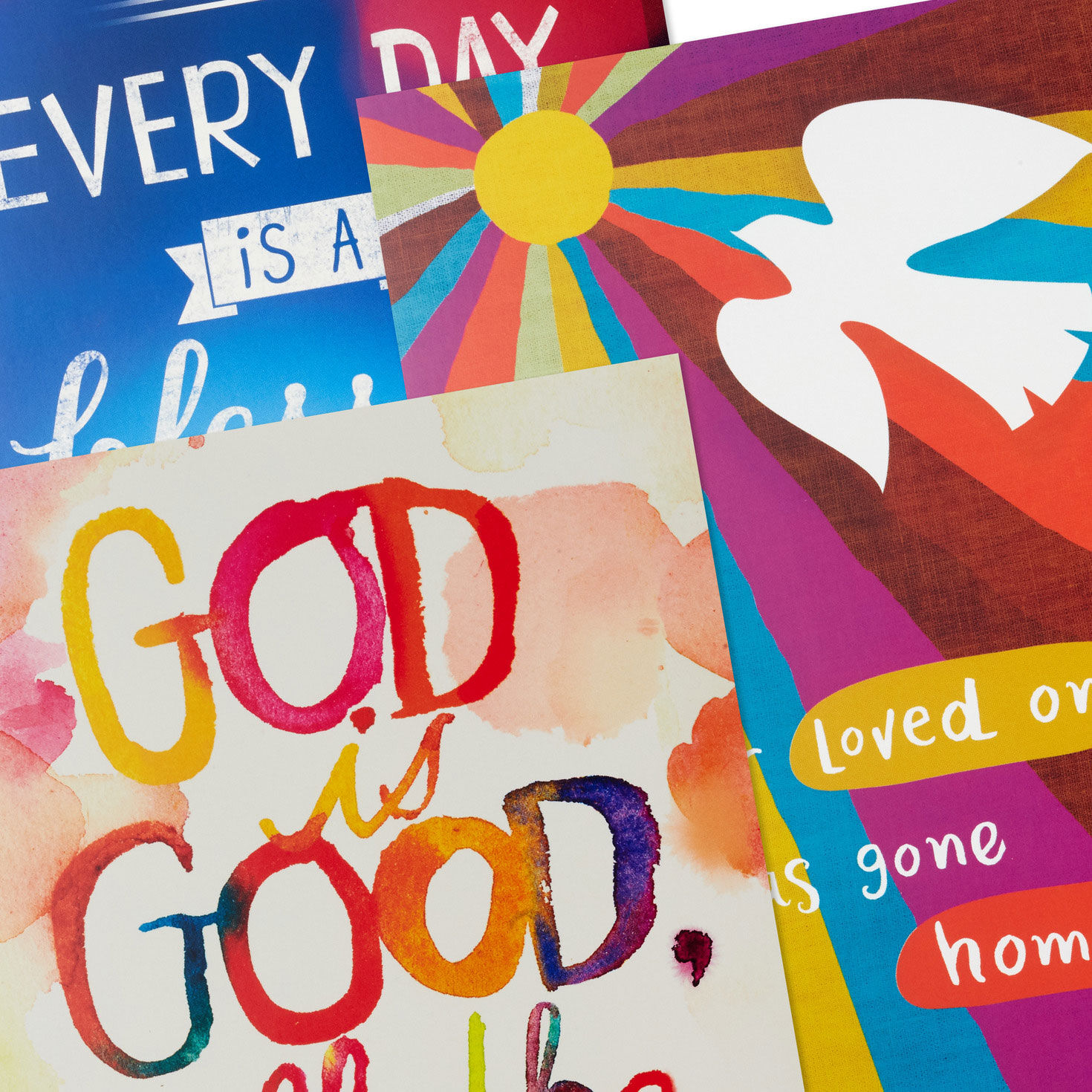 Black Love and Faith All-Occasion Cards Assortment Cover Details image number 2