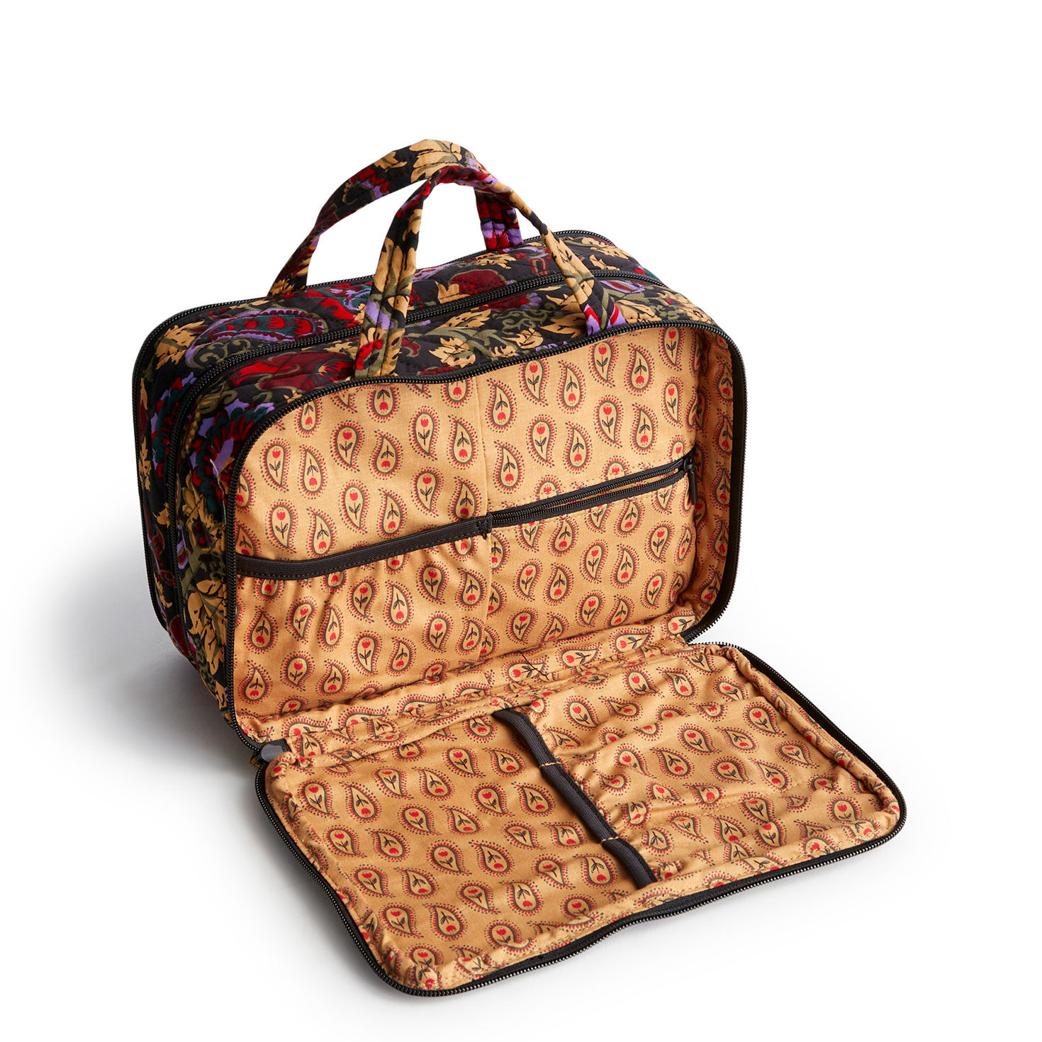 Vera Bradley Ultimate Travel Case in Midnight Garden Paisley