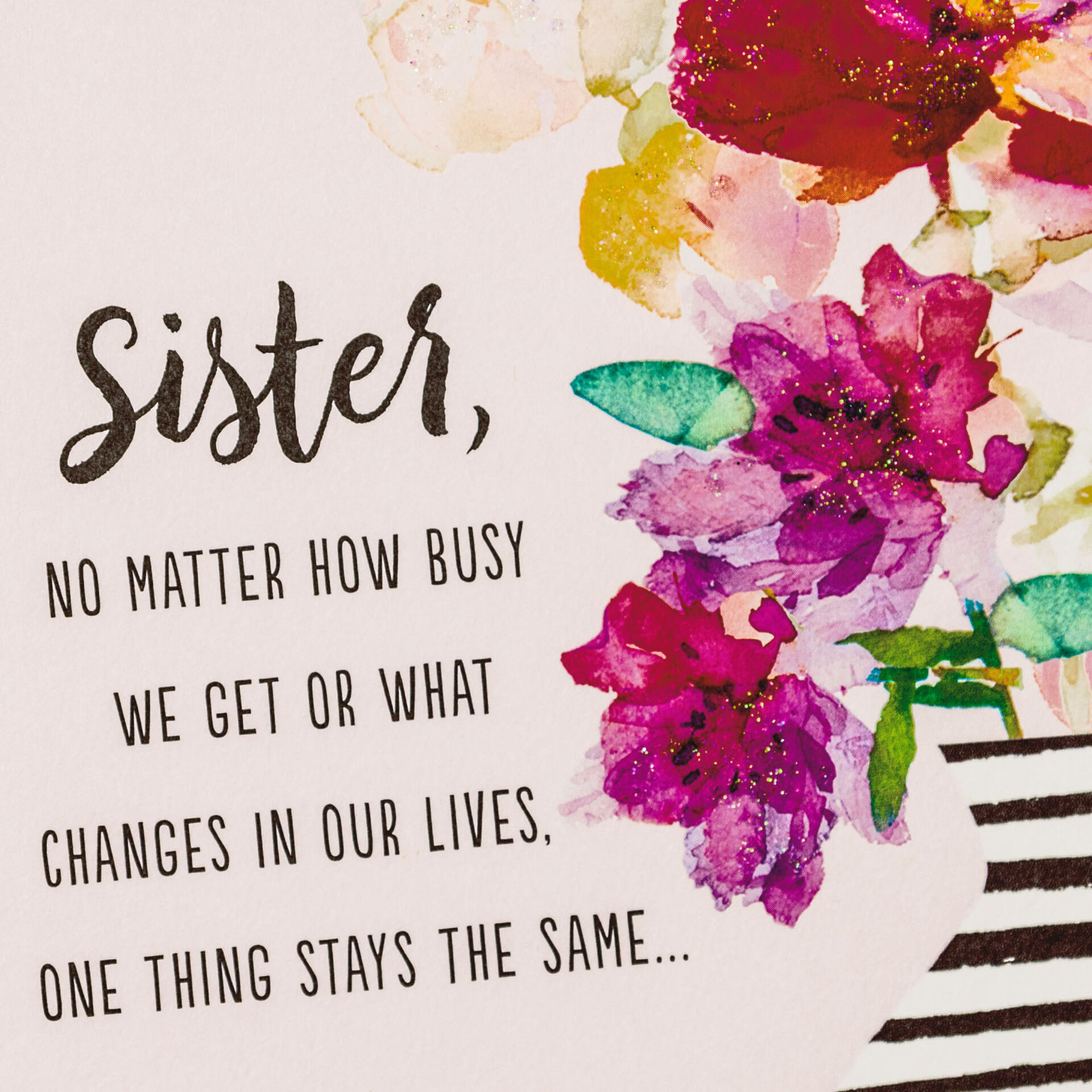 You're Someone I Look Up to Mother's Day Card for Sister Greeting