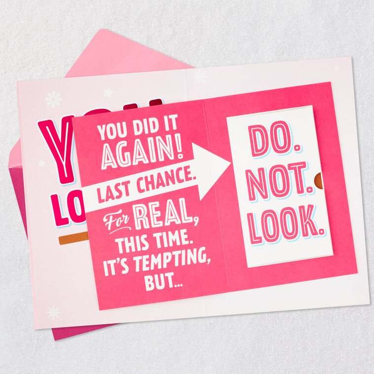 Don't Open This Card Funny Birthday Card for Daughter, , large image number 5