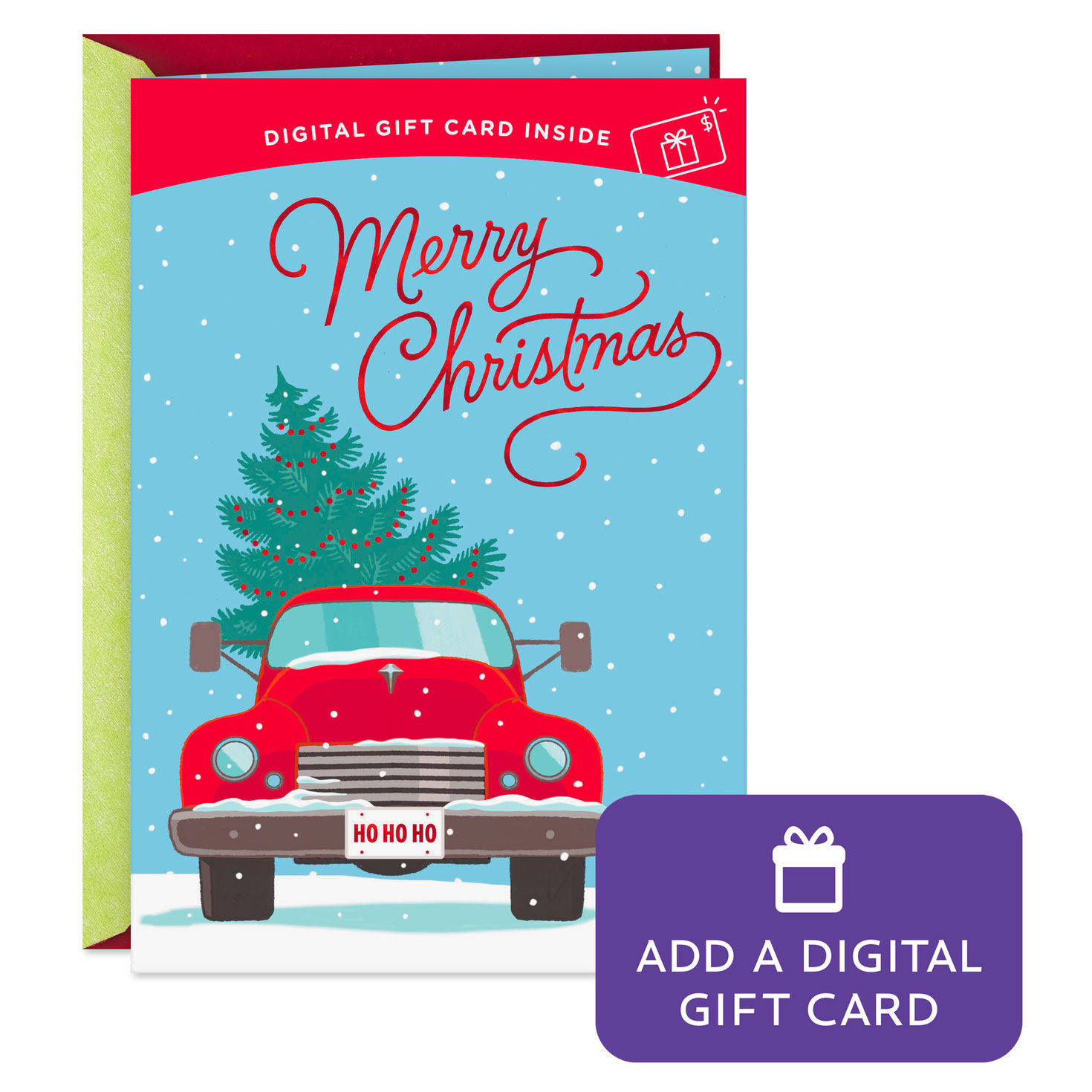 Make It Merrier Gift Card Greeting Christmas Card