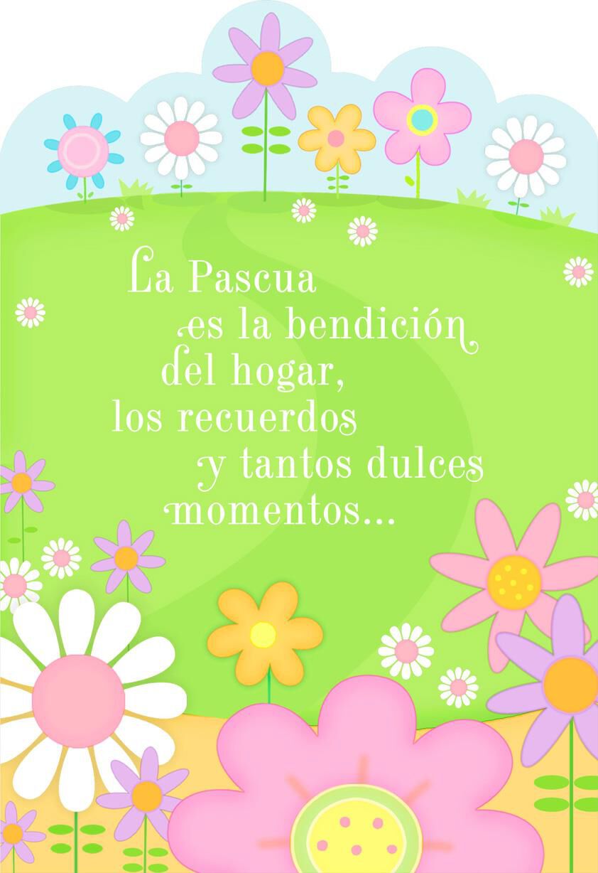 Sweet Moments Spanish-Language Easter Card