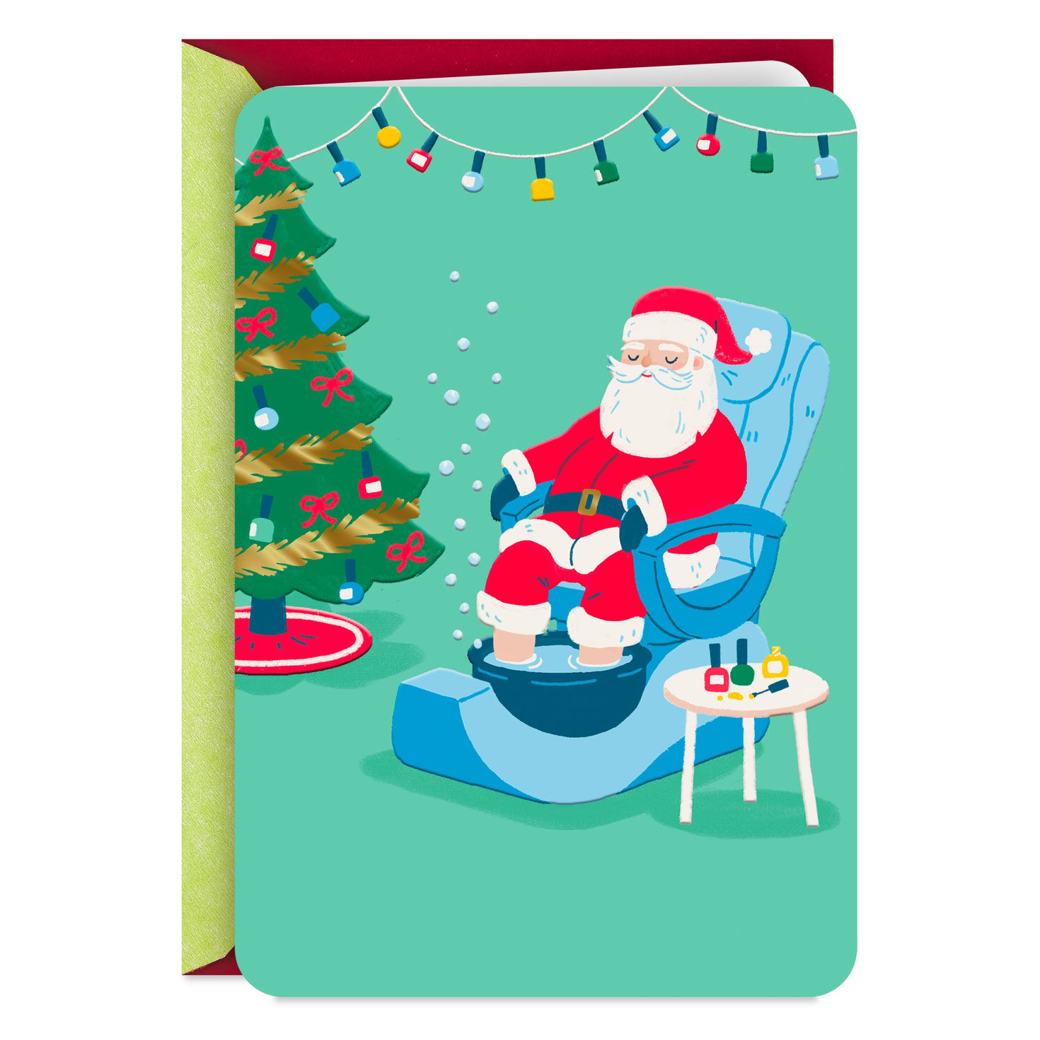 My Nails and I Thank You Christmas Card for Nail Tech