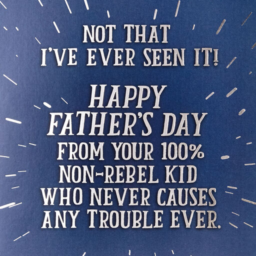 Star Wars™ Darth Vader™ The Look Funny Father's Day Card for Dad, 