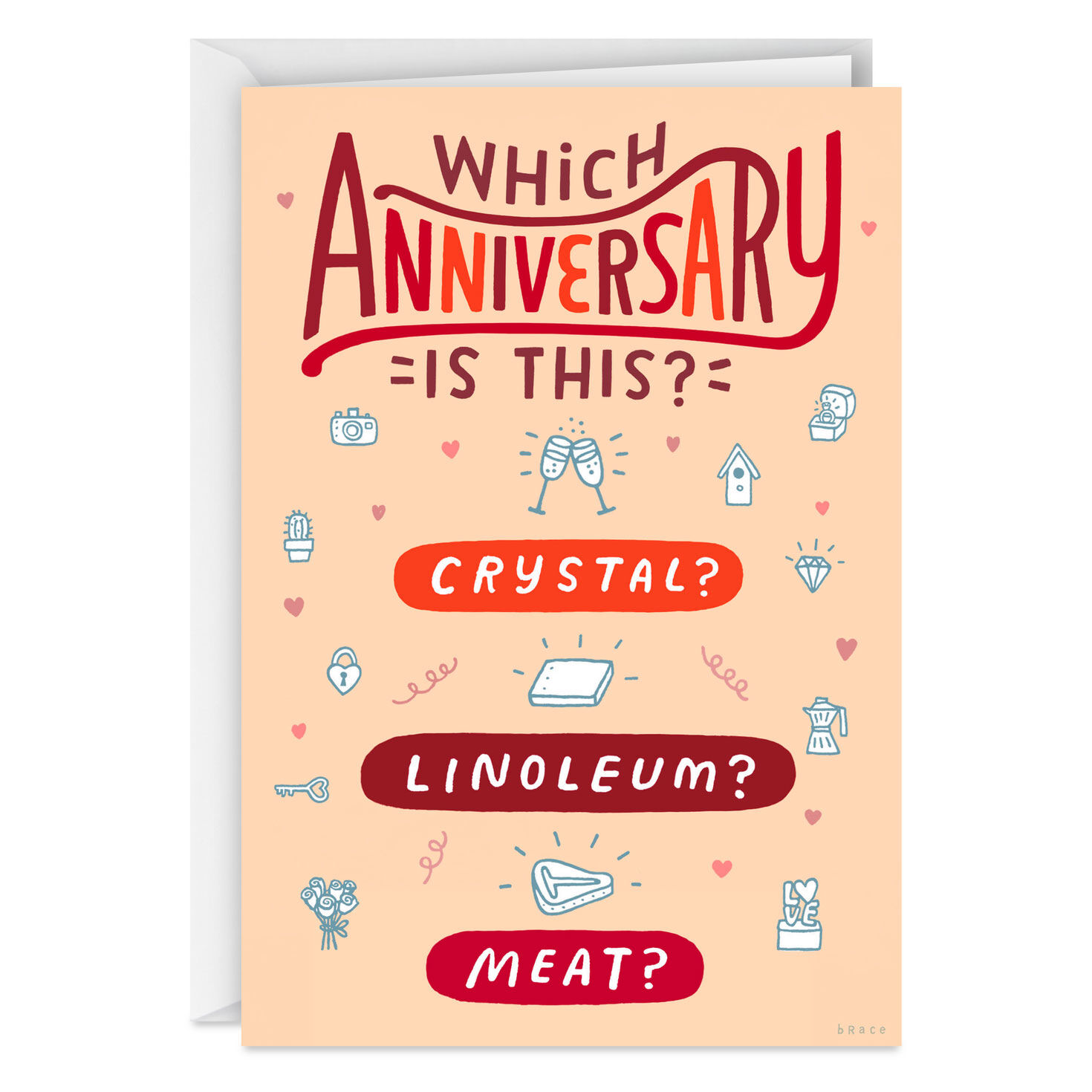 Milestone Gift Themes Funny Anniversary Card for only USD 3.99 | Hallmark
