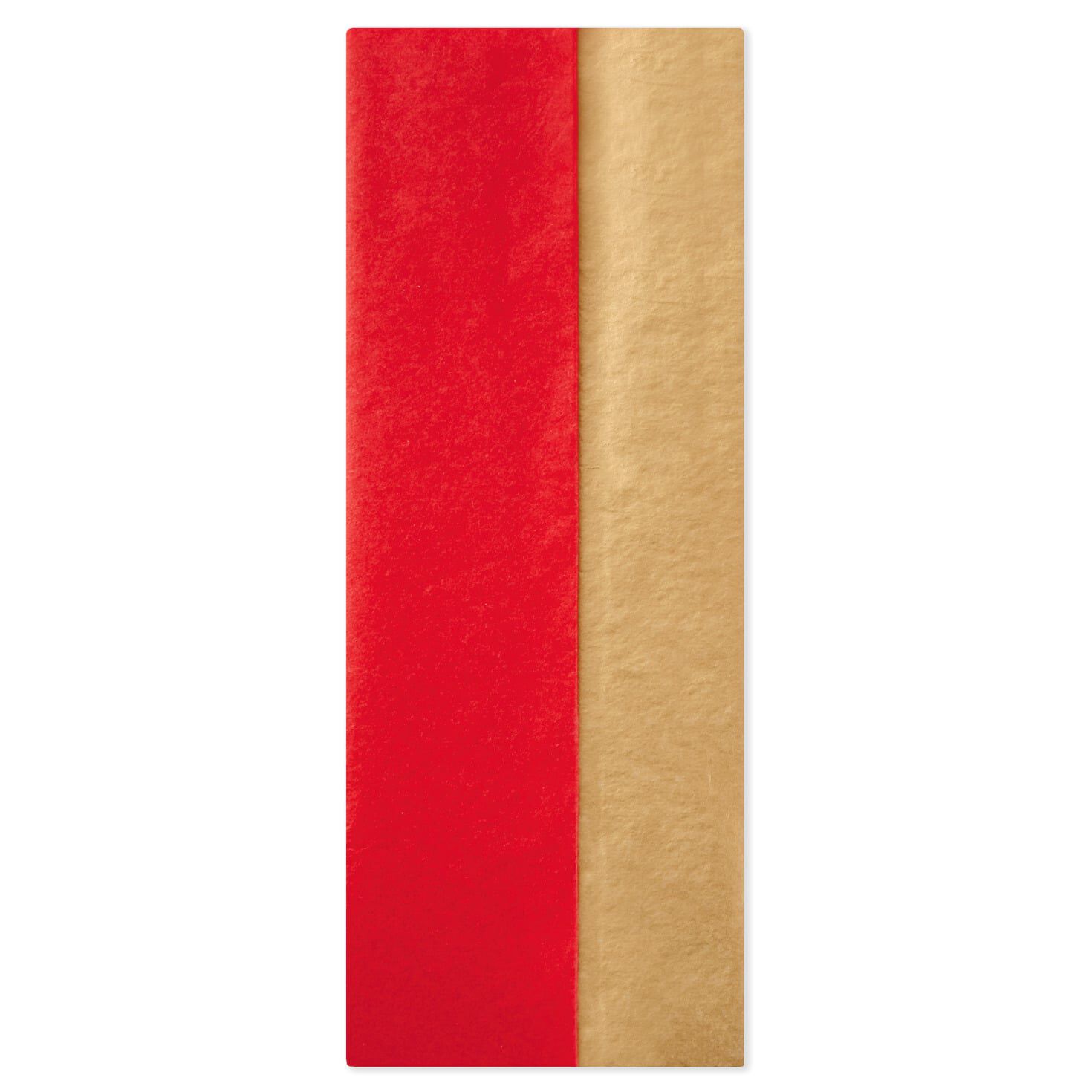 Cherry Red and Gold 2-Pack Tissue Paper, 6 Sheets
