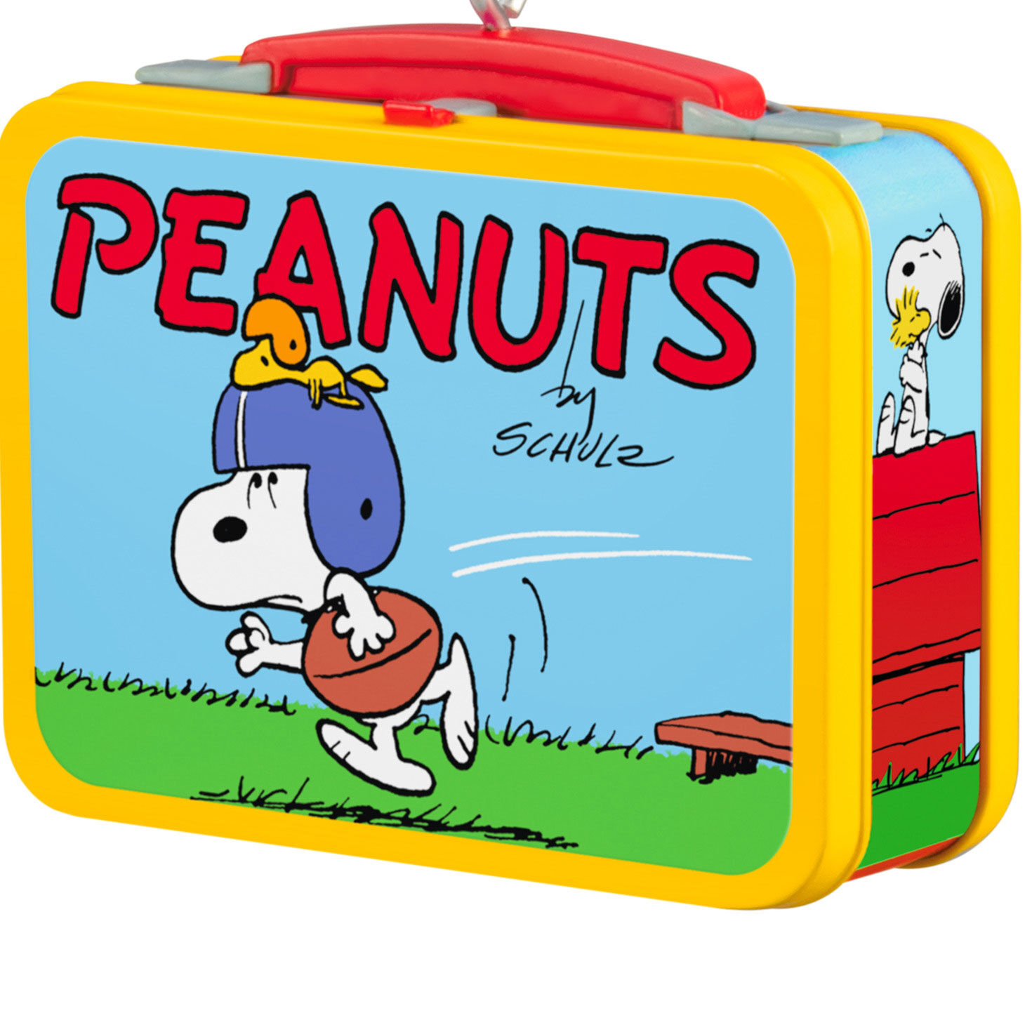 Peanuts Lunch Box and Thermos Keepsake Ornaments closeup view image number 5