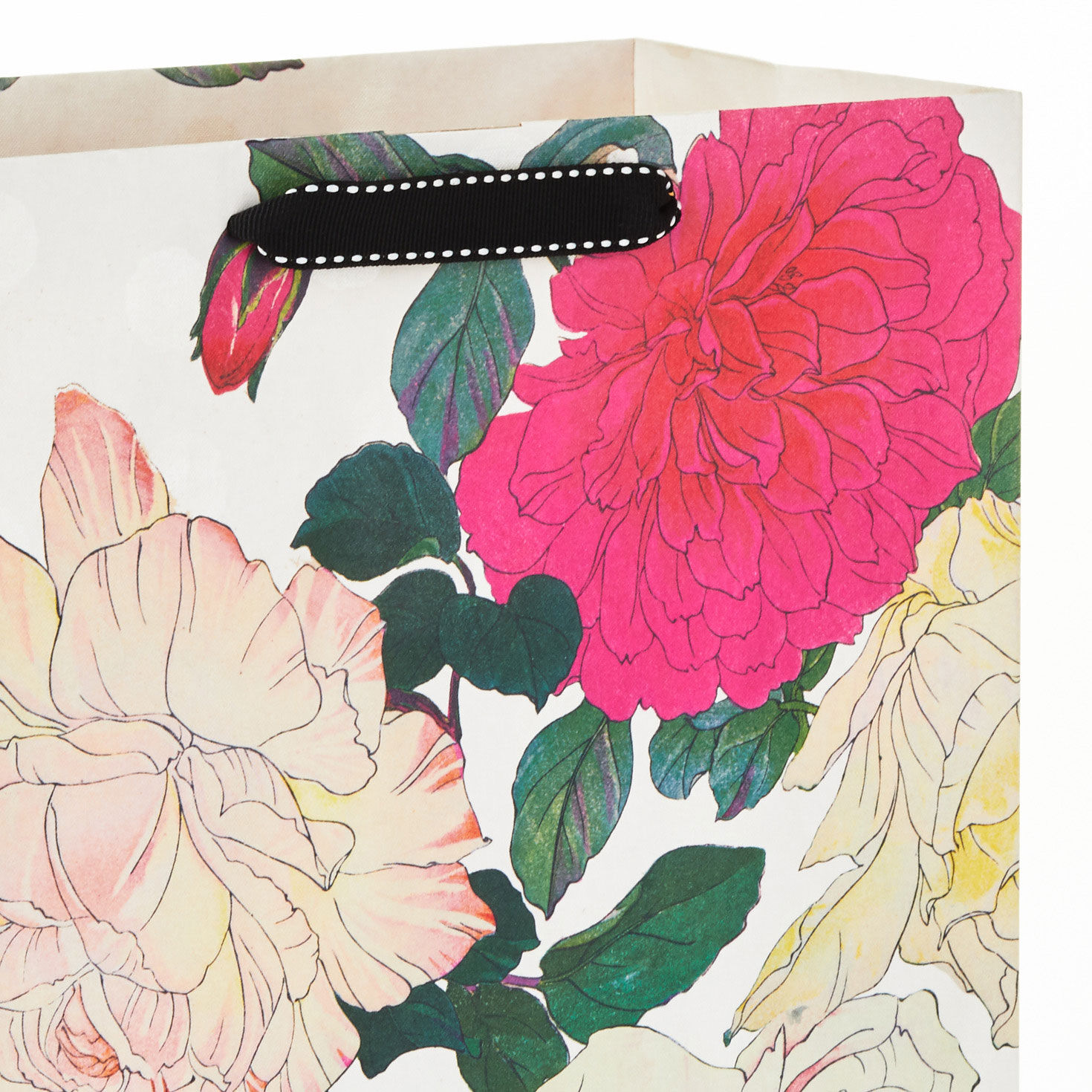 13" Illustrated Roses Large Gift Bag for only USD 4.99 | Hallmark