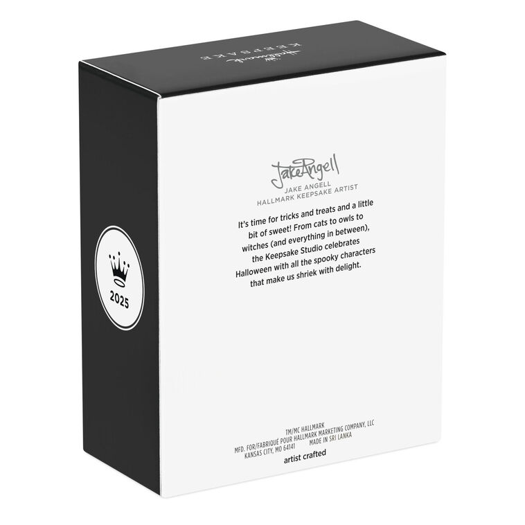 Hocus Pocus Winifred on Broom Keepsake Ornament package back image number 6