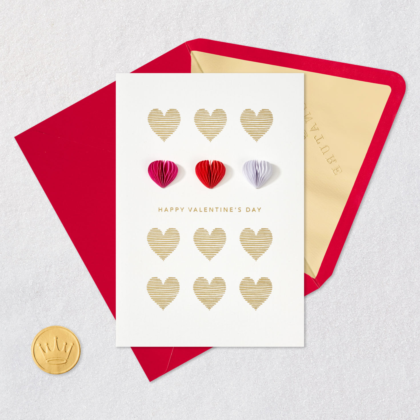 Hugs, Hearts and Happiness Valentine's Day Card for only USD 8.59 | Hallmark