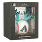 Diamondbacks Reindeer Baseball Christmas Ornament package front image number 7