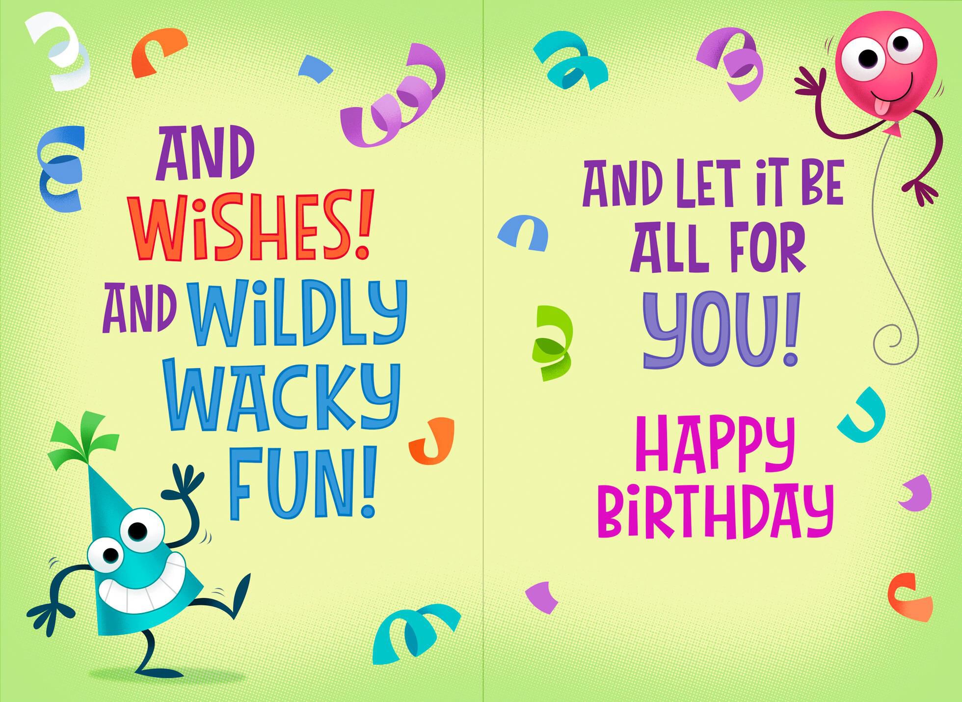 Let There Be Cake Birthday Card