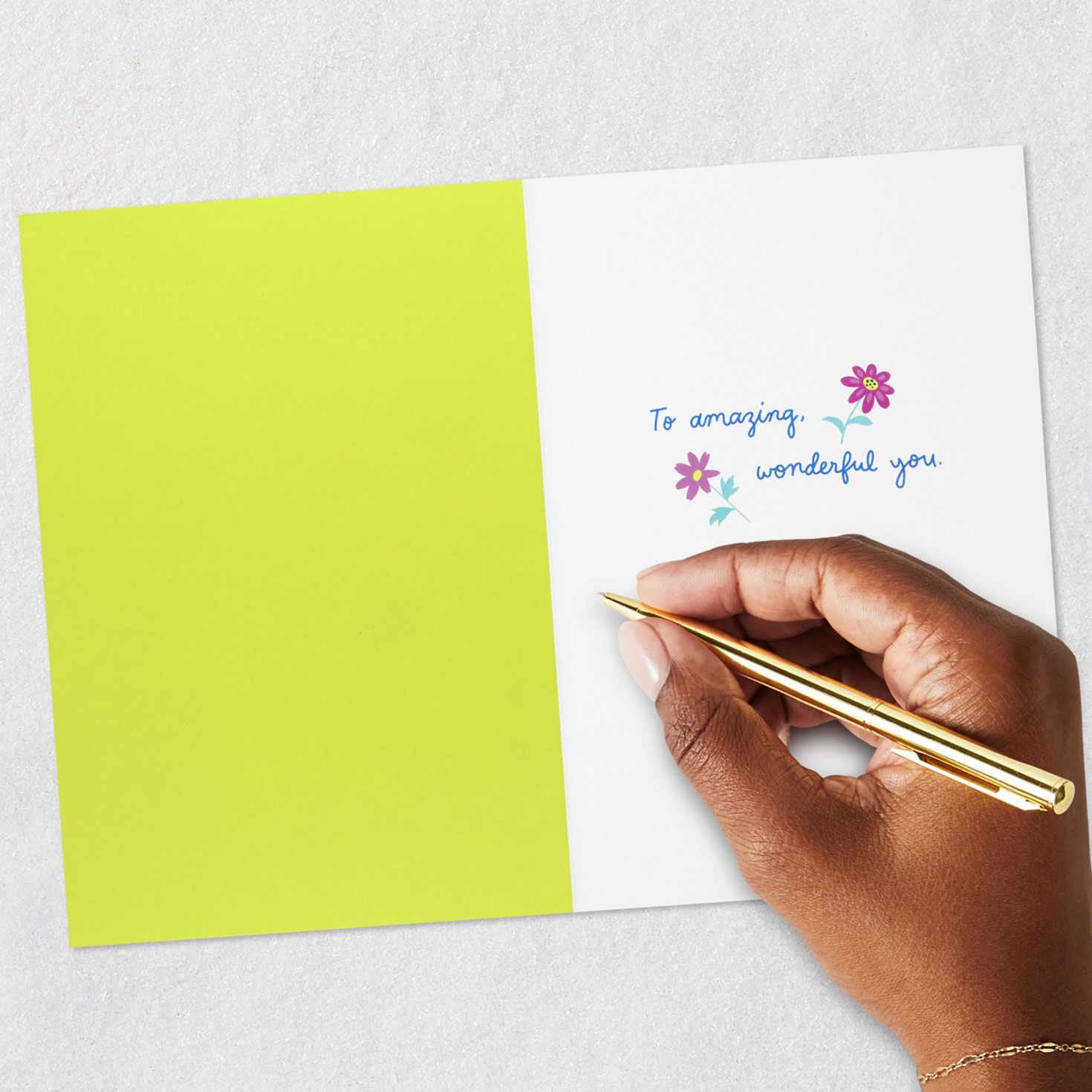 Colorful Flower Bouquet Happy Mother's Day Card Signing card image number 6