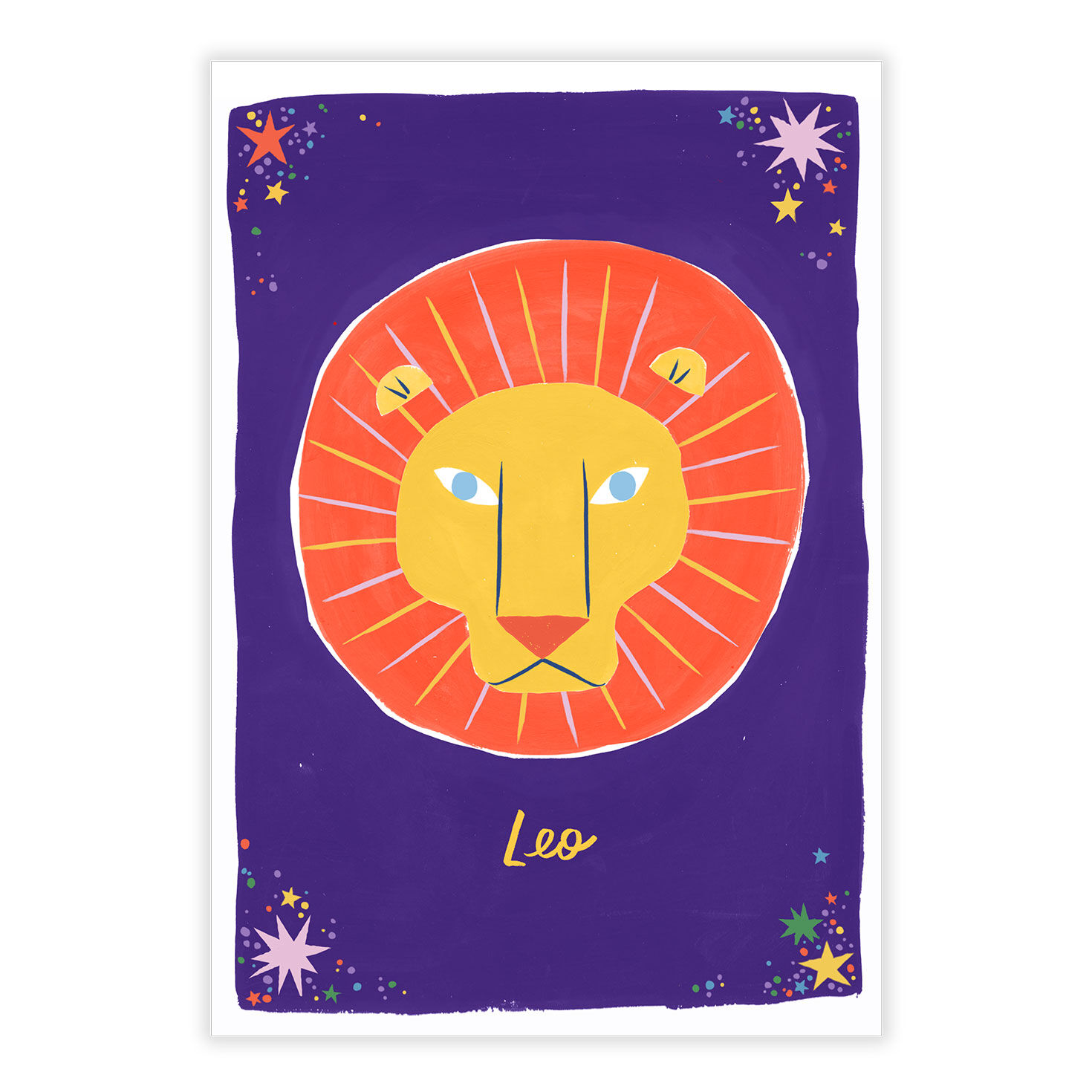 Bold and Bright Leo Zodiac eCard, , large image number 2
