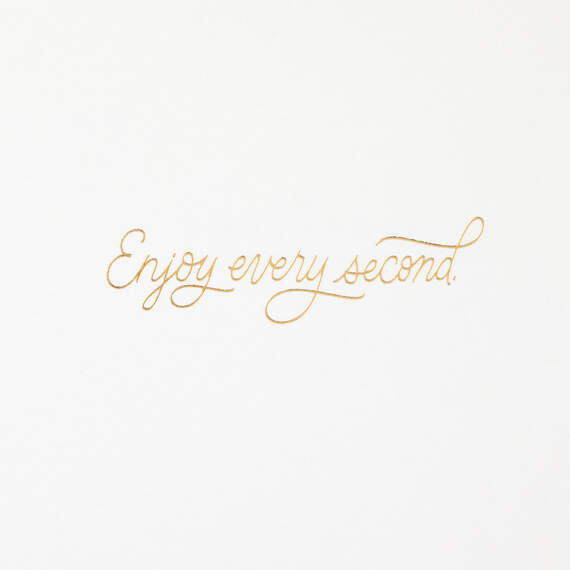 Enjoy Every Second Birthday Card, , large image number 2