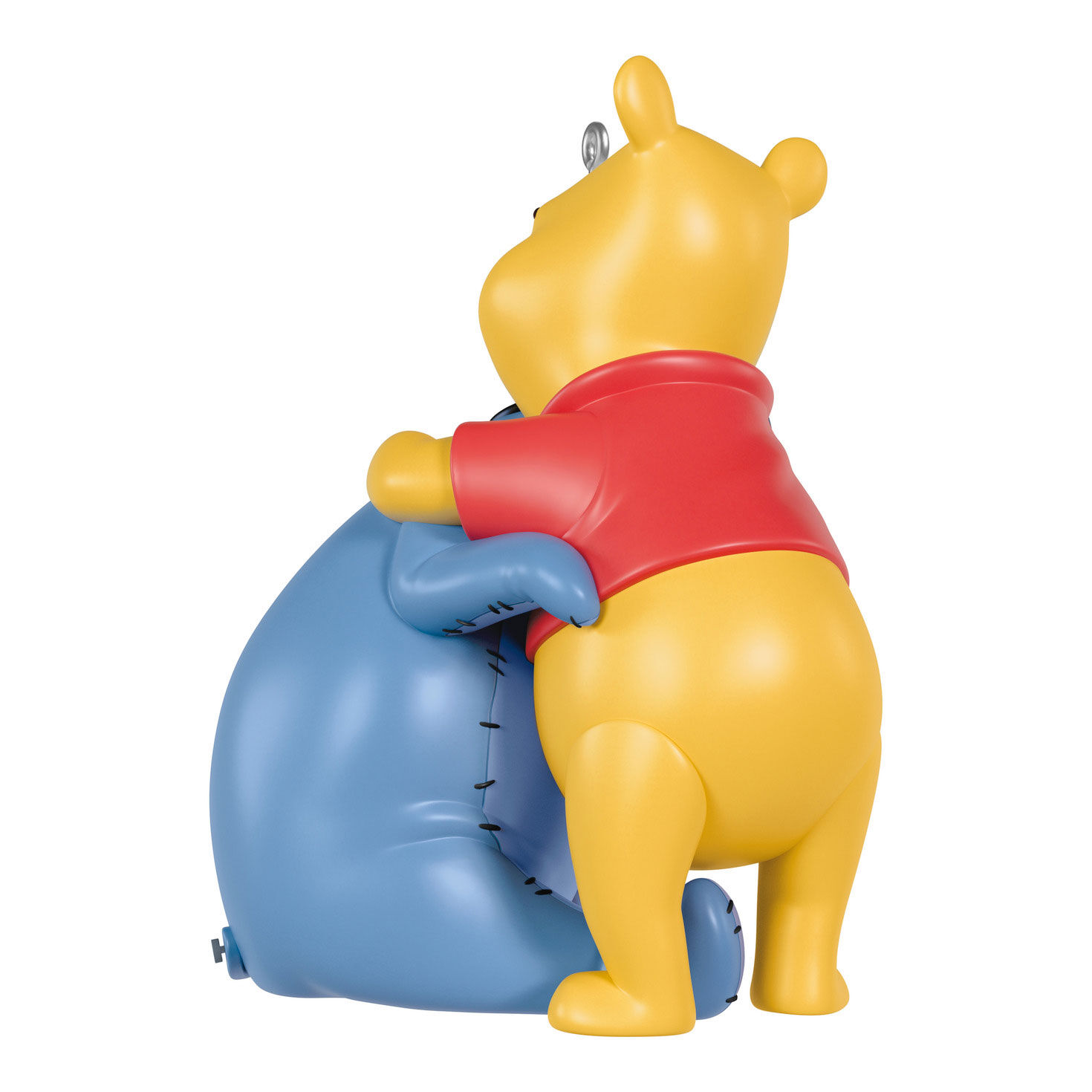 Winnie the Pooh Hugging Eeyore Keepsake Ornament Back image number 6