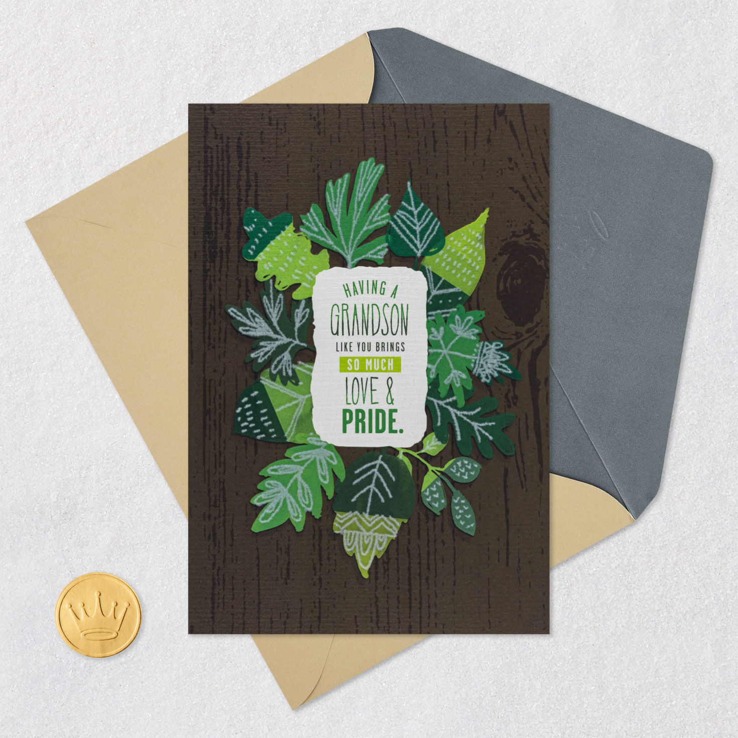 Love and Pride Birthday Card for Grandson for only USD 4.59 | Hallmark