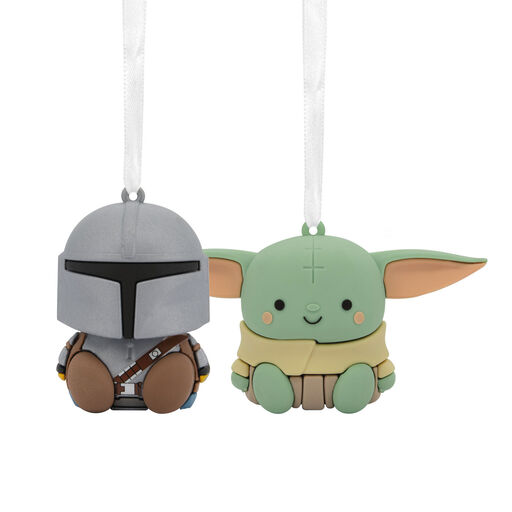 Better Together Star Wars: The Mandalorian™ and Grogu™ Magnetic Hallmark Ornaments, Set of 2, 