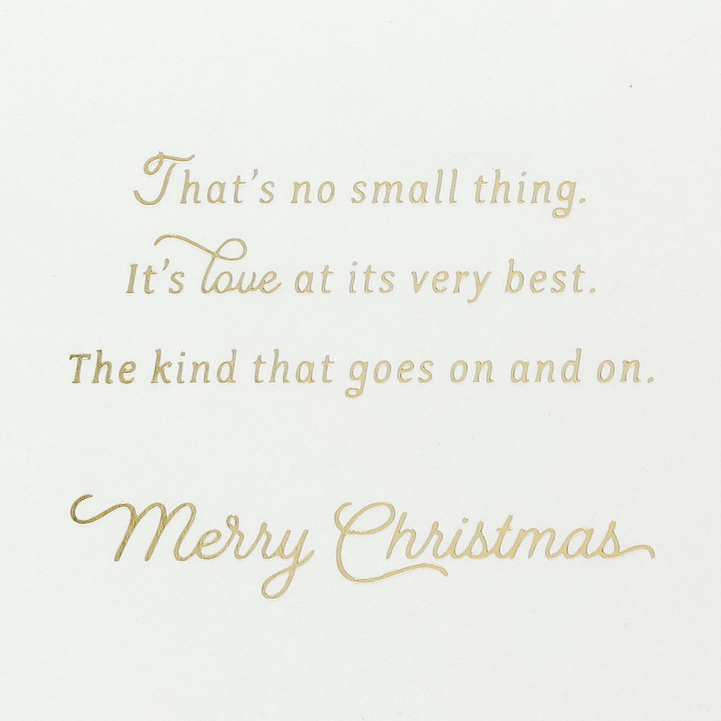 Tree with Garland Christmas Card for Mom and Dad Sentiment image number 3