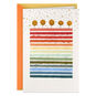 Tall Colorful Cake Blank Birthday Card Card Front image number 1