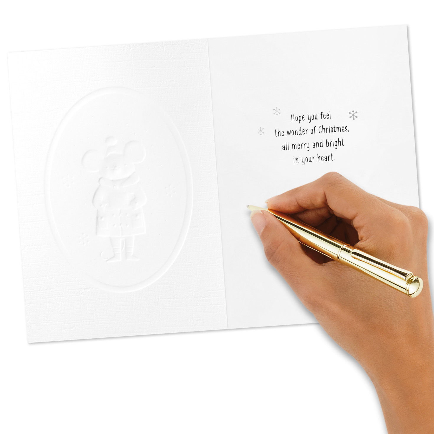 Sweet Holiday Mouse Boxed Christmas Cards, Pack of 12, , large image number 6