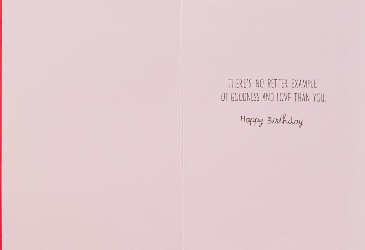 Goodness and Love Birthday Card