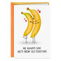 Bananas In Love Funny Wife Birthday Card Card Front image number 1