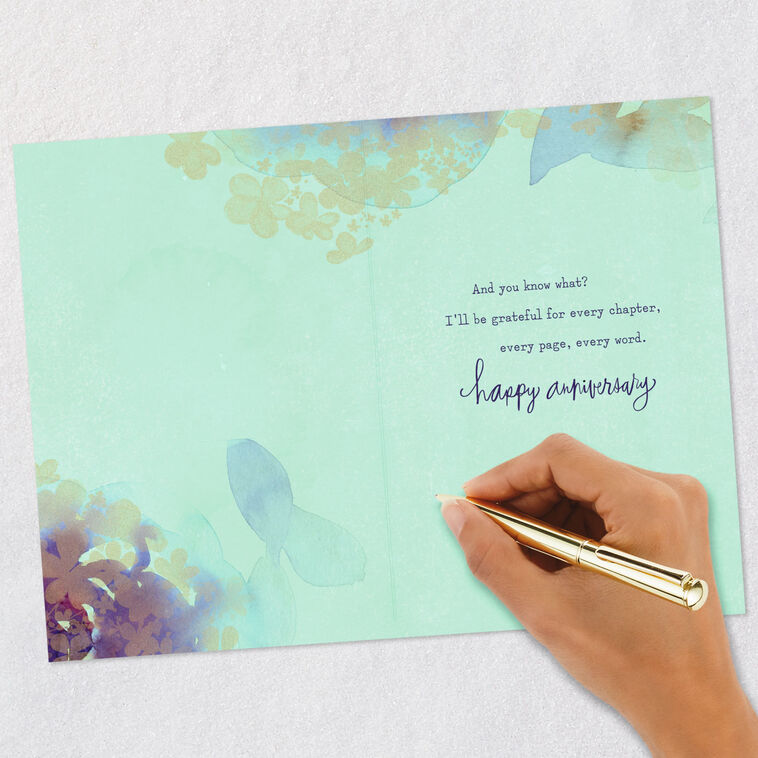 Our Story Is Full of a Lot of Love Anniversary Card, , large image number 6